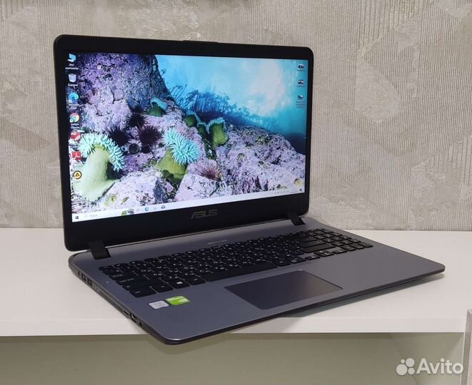 Ноутбук asus, RAM8GB, full HD,MX130,SSD, гарантия