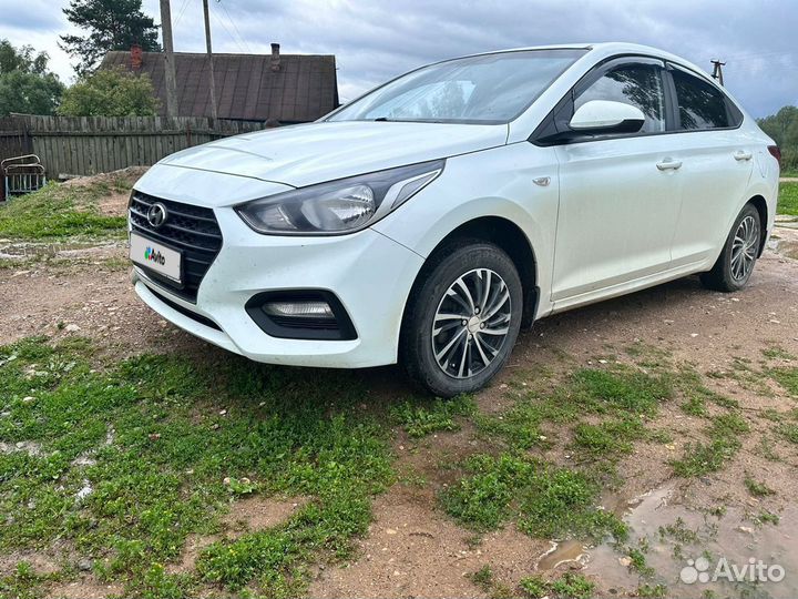 Hyundai Solaris 1.4 AT, 2018, 222 000 км