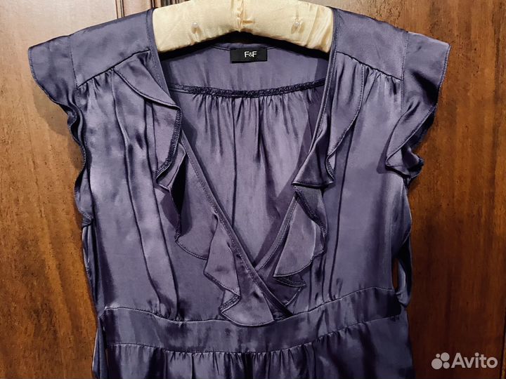 Платье F&F Великобритания 46р новое шелк