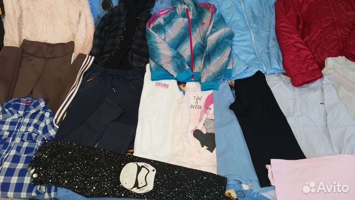 Вещи пакетом на 140-146см