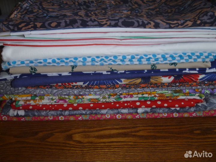 Отрез ткани хлопок СССР