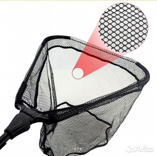 Подсачек 53см для рыбалки складной