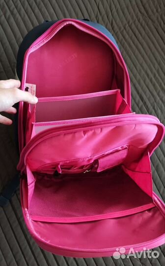 Портфель ранец, рюкзак школьный. Achtung wolf