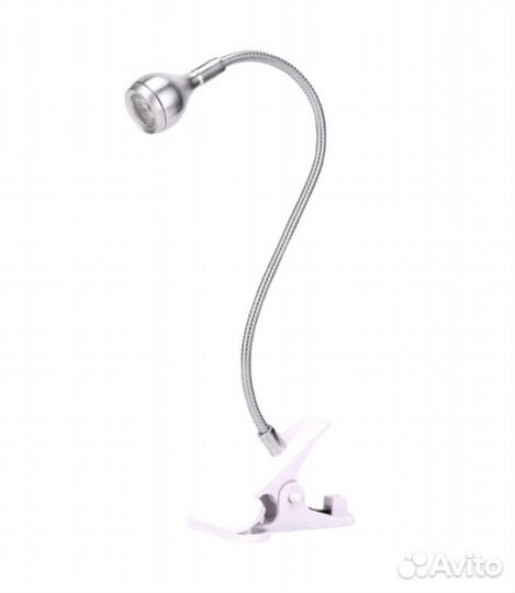 Фонарик на прищепке для сушки ногтей