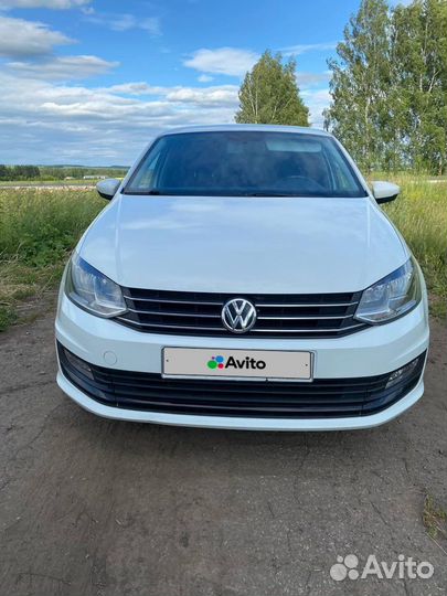 Volkswagen Polo 1.6 AT, 2019, 130 000 км