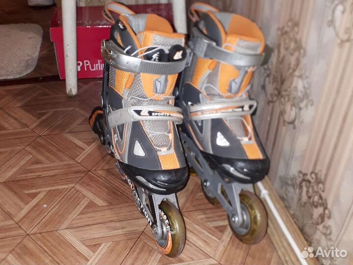 Роликовые коньки 33-36