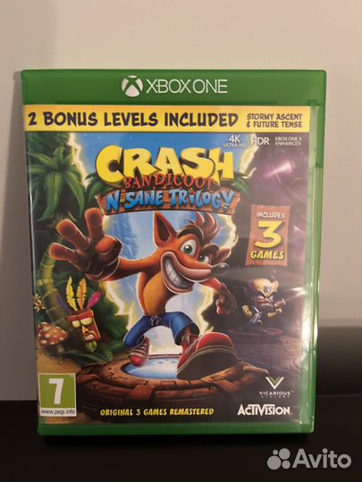 Crash bandicoot xbox one