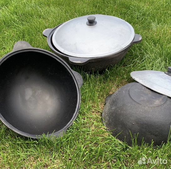Казан чугунный 12 литров наманган