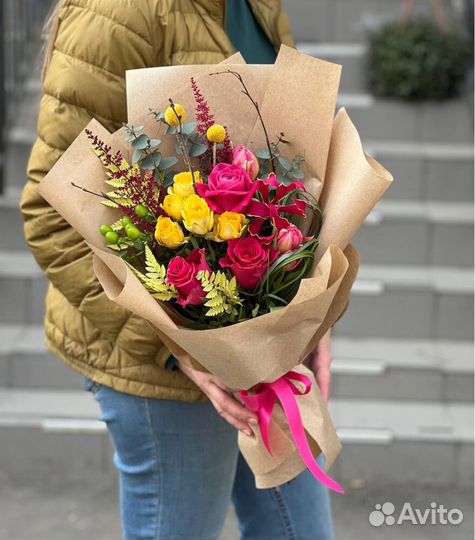 Букеты под заказ. Доставка/Самовывоз в Москве и мо