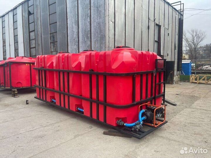 Емкость пластиковая растворный узел кас жку кассет