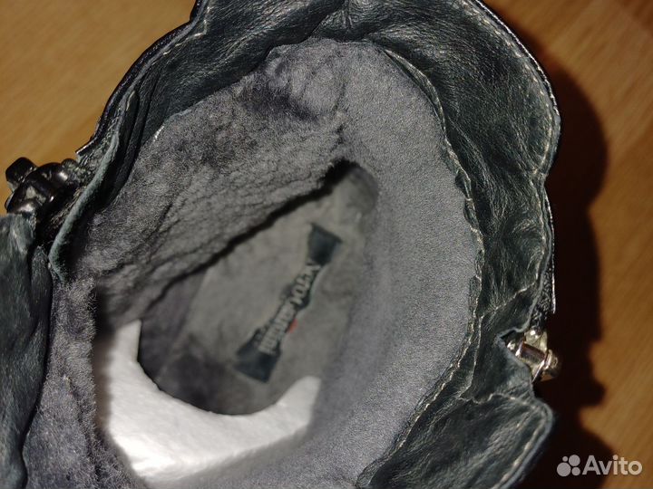 Италия полусапоги женские зимние мех