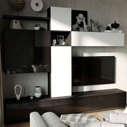 Стенка в гостиную на заказ