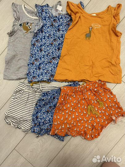 Вещи пакетом next на девочку 3-4, 5-6 лет