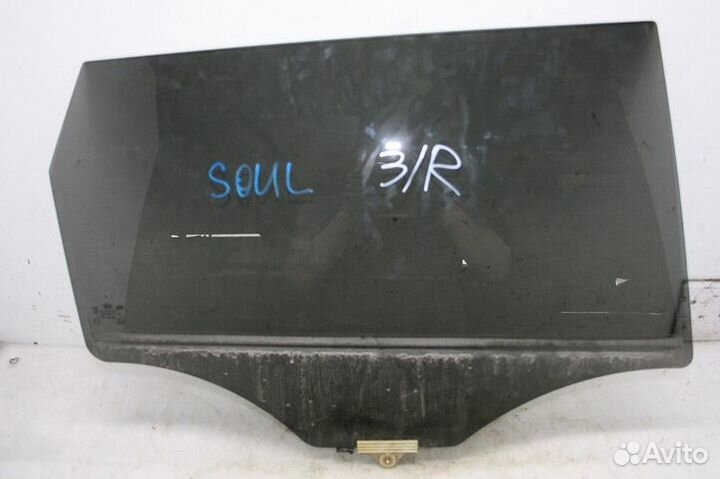 Стекло двери задней правой KIA soul 2014