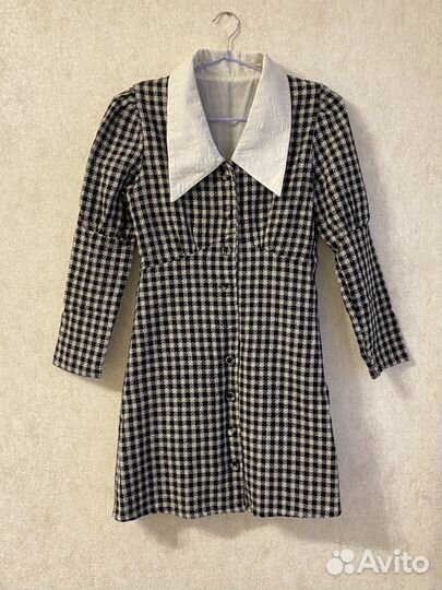 Платье твидовое shein 42