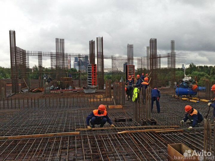 Арматурщик (с питанием и проживанием)