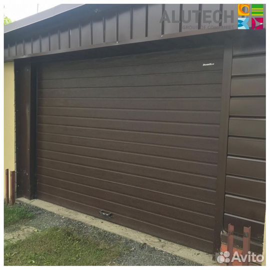 Гаражные ворота alutech