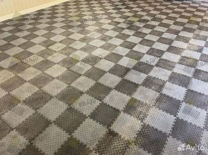 Модульная плитка пвх для склада