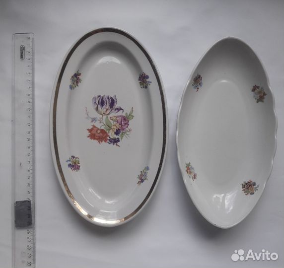 Тарелки, блюдца, рыбники