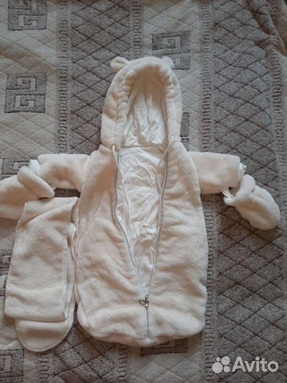 Комбинезон конверт для новорожденного Топтыжка