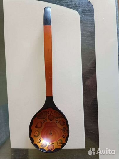 Половник, ложка, хохлома