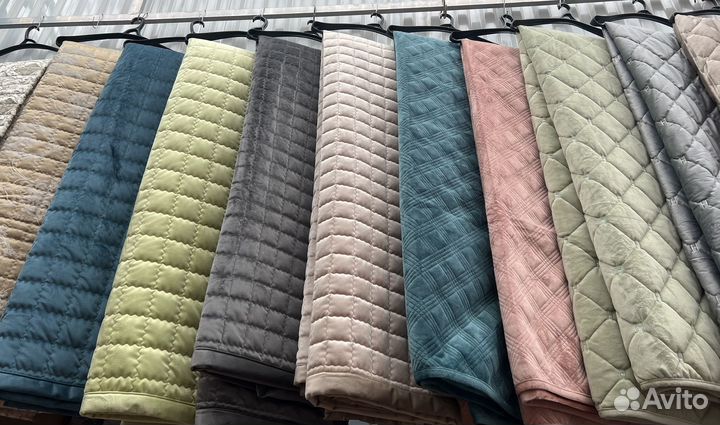 Плед покрывало 220х240см новинки разные