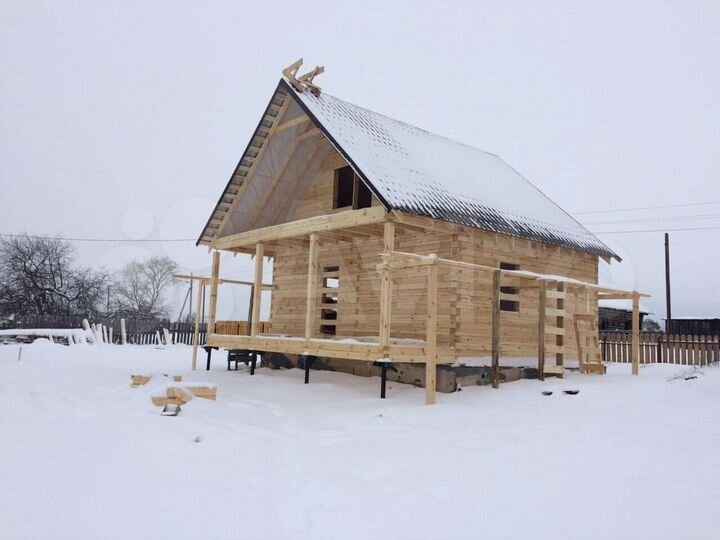 Дом 84 м² на участке 1 сот.