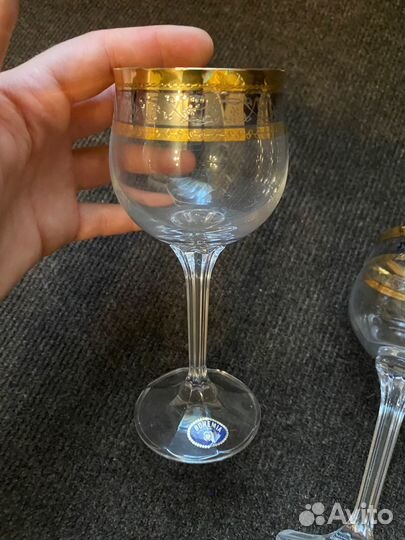 Bohemia бакалы, рюмки, набор бокалов 18 предметов