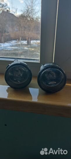 Противотуманные фары на Nissan x-trail t31 рест