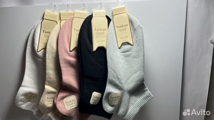 Носки женские короткие хлопковые