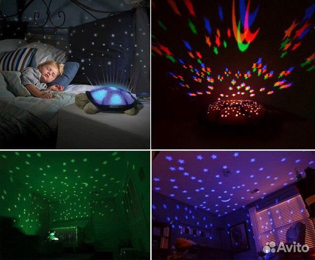 Музыкальный ночник - проектор 