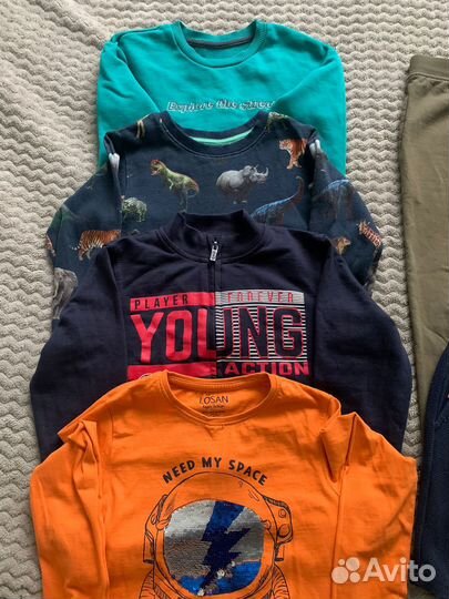 Вещи пакетом на мальчика 110 116