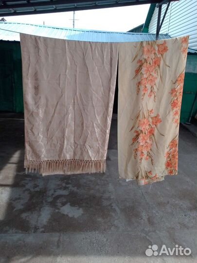 Тюль и портьеры б/ у на окна