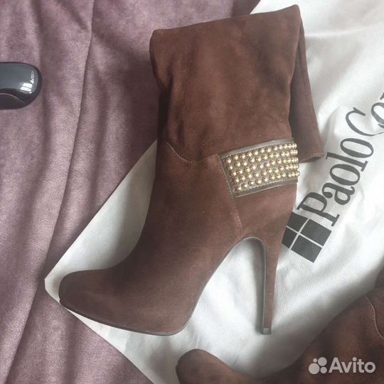 Сапоги новые Paolo contе