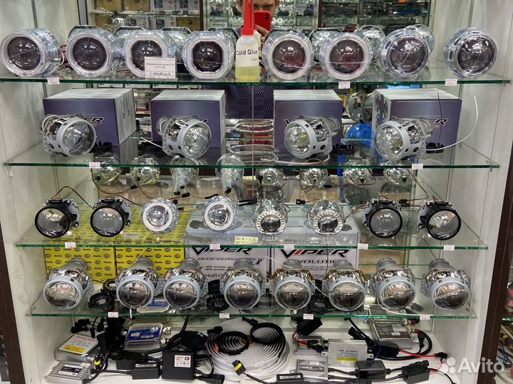 Переходные рамки для установки биксеноновых линз у