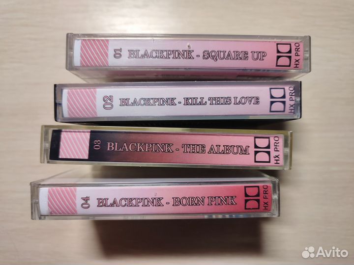 Аудиокассеты Blackpink