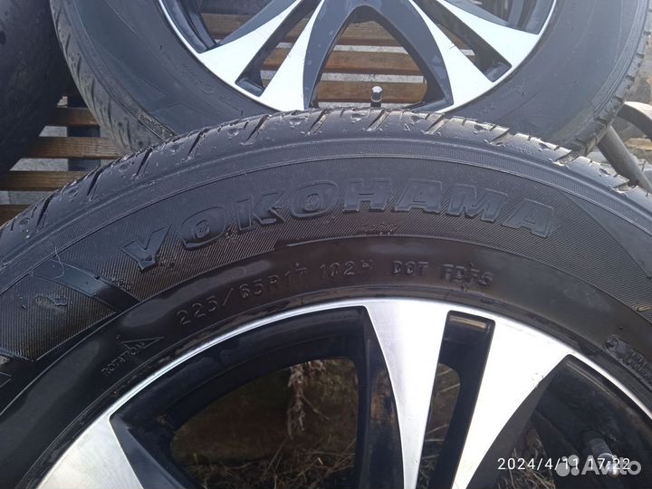 Литье диски r17 5x114 3 бу