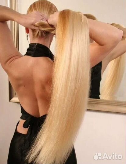 Хвост на резинке/Шиньон/Съёмный хвост/Афрохвост