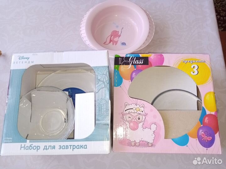 Набор детской столовой посуды