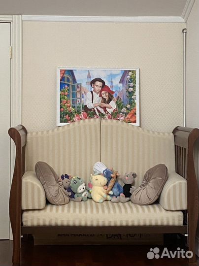 Детская кроватка Pali Renee (трансформер в диван)