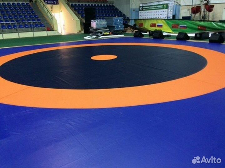 Борцовский ковер 6х6м