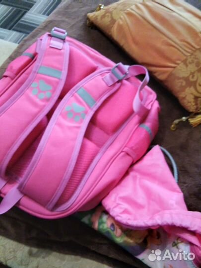 Рюкзак и сумочка для сменной обуви