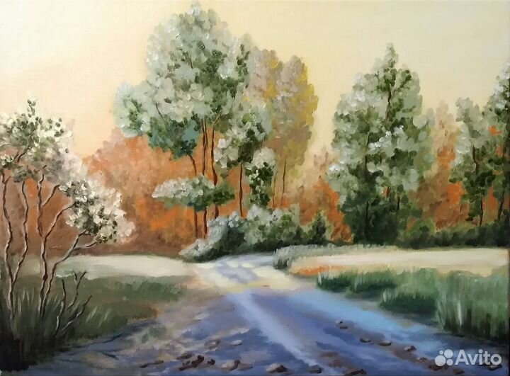 Картина маслом на холсте