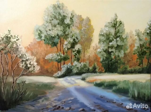 Картина маслом на холсте