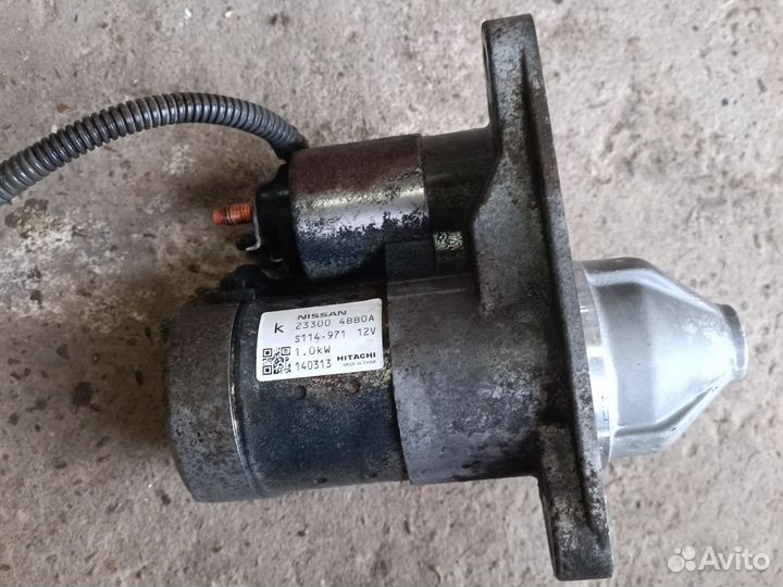 Стартер nissan qashqai j11
