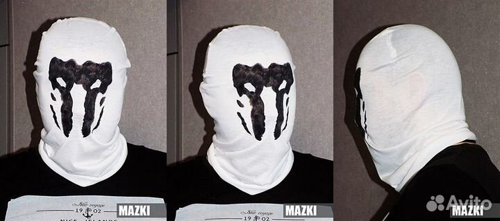 Морф маски в стиле Роршах / Rorschach