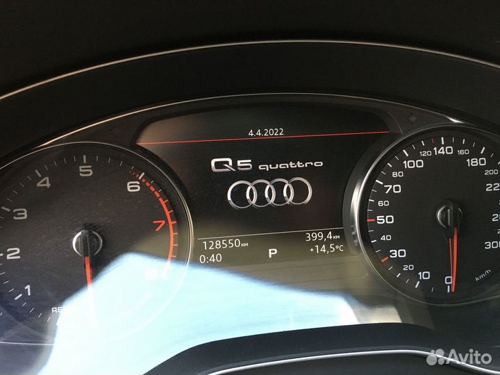 Audi Q5 2.0 AMT, 2018, битый, 120 000 км
