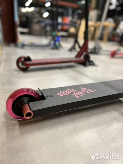 Трюковой самокат TT Street mama pink