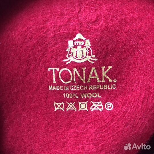 Берет из шерсти фабрики Tonak (Чехия)