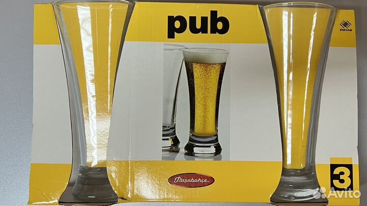 Стаканы новые 3 штуки